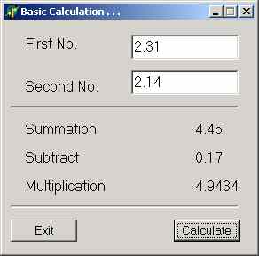 Simple calculation for user entered data in text box using Delphi