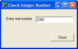 Demonstrates how to validate of input integer number in TEdit box in Delphi